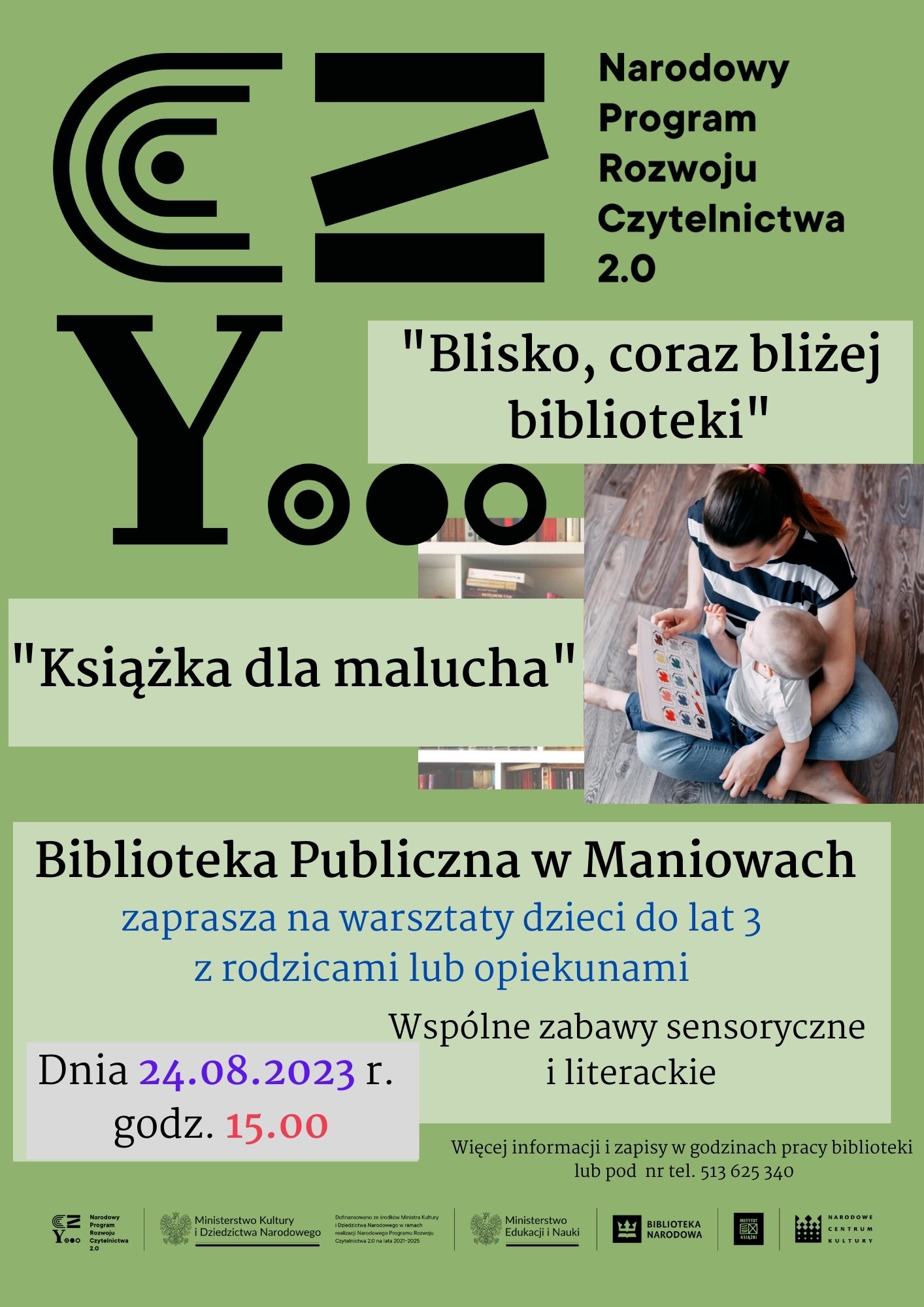 Biblioteka Publiczna w Maniowach zaprasza na warsztaty 