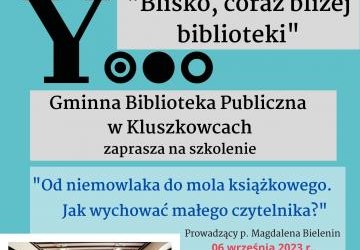 Szkolenie „Od niemowlaka do mola książkowego. Jak wychować małego czytelnika”