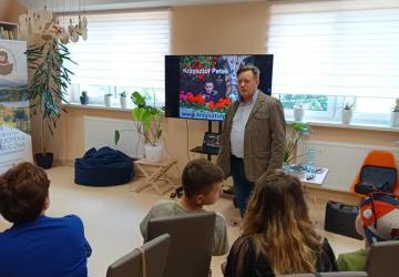 Spotkanie autorskie z Krzysztofem Petkiem