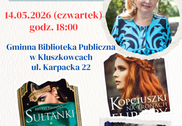 Zapraszamy na spotkanie autorskie!