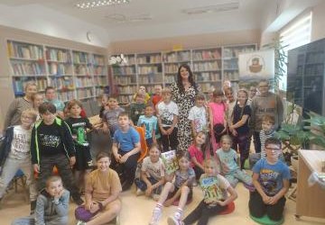 Spotkanie autorskie dla dzieci z Ireną Małysą