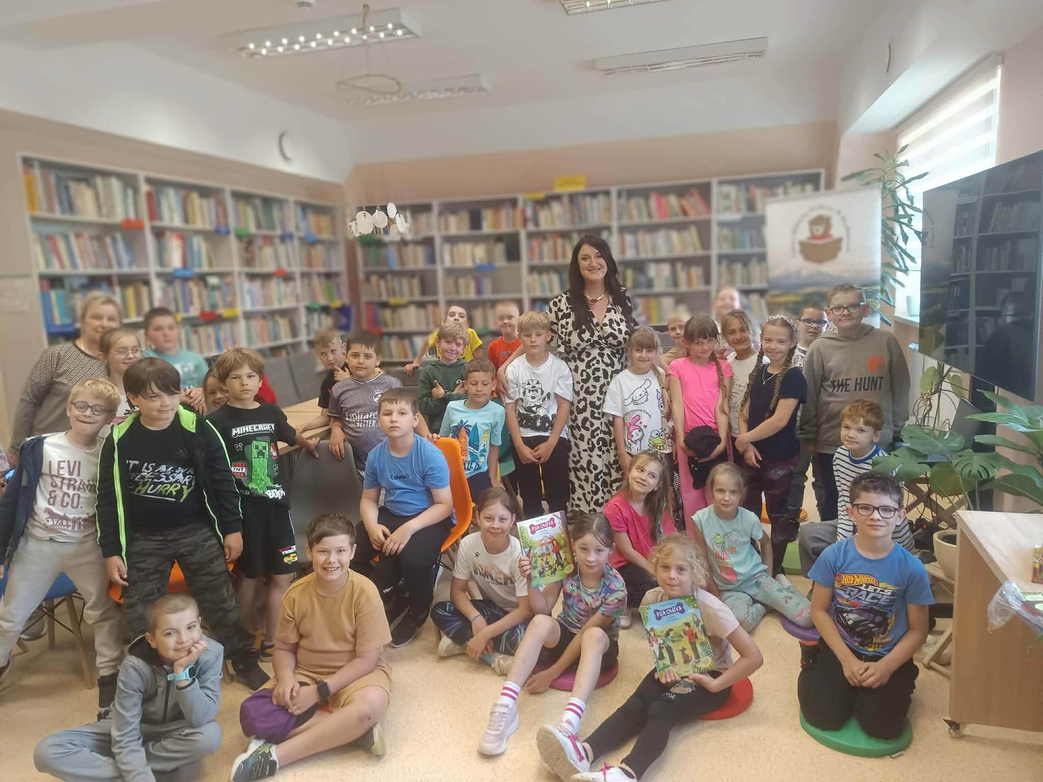 Spotkanie autorskie dla dzieci z Ireną Małysą