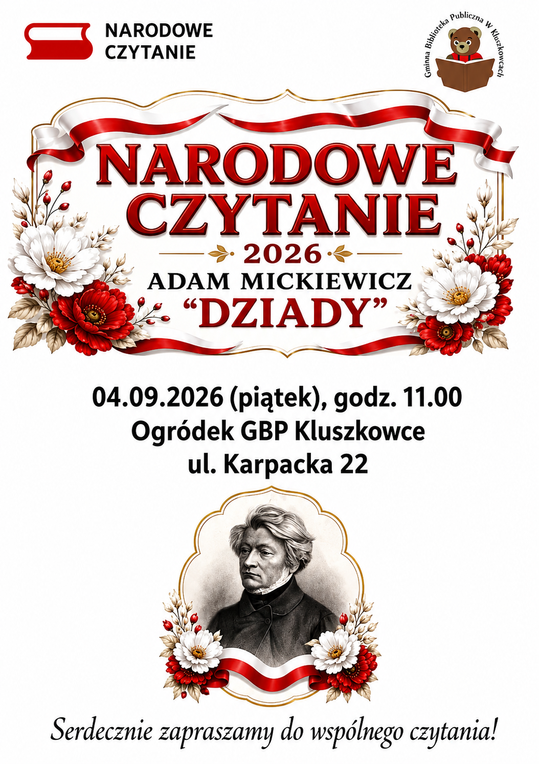 Dołącz do Narodowego Czytania!