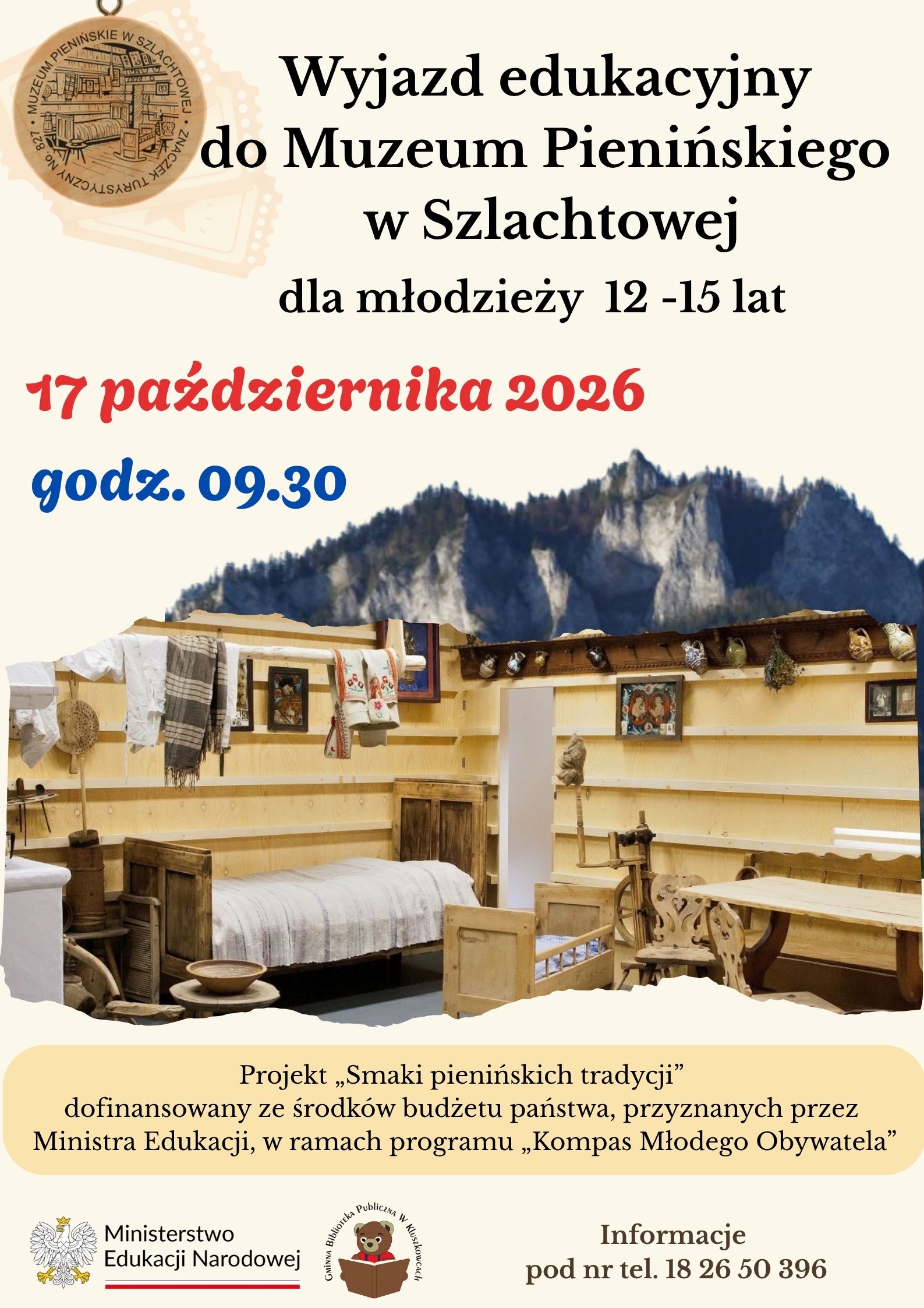 Wyjazd edukacyjny do Muzeum Pienińskiego